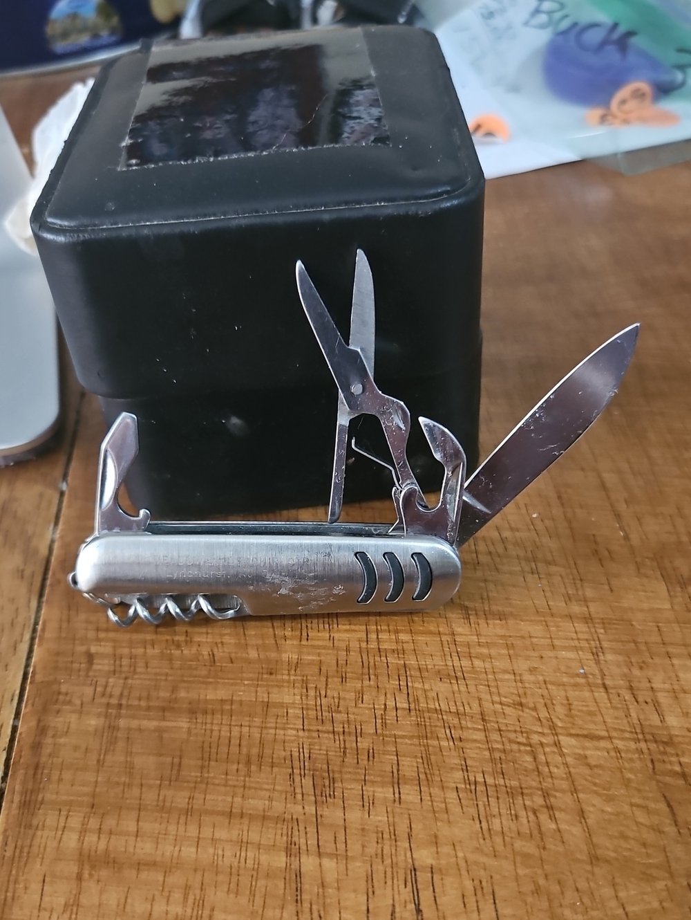 Stainless Steel Multi-Tool Pocket Knife - Silver